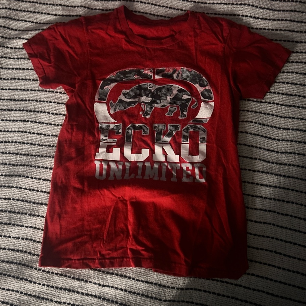 Ecko Unlimited Red T-Shirt